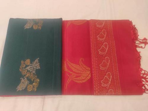 SOFT SILK SAREE WITH BLOUSE